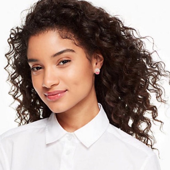 KATE SPADE • Take The Cake Cupcake Earrings - Picture 2 of 4